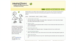 Desktop Screenshot of healingsisters.org